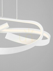 Biele závesné LED svietidlo ALAGON Luces Exclusivas LE45714, 60 cm small 4