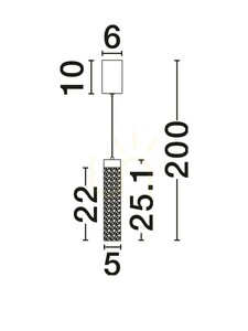 Závesné svietidlo ALBAL Luces Exclusivas LE45731 small 4