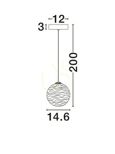 ALBORA Luces Exclusivas Závesné svietidlo LE45741 small 4