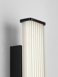 Nástenné svietidlo Luces Exclusivas ALEGRANZA LE45771 LED 7W IP44 čierne, 30 cm small 4