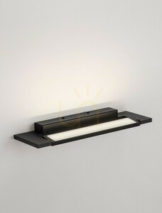 Nástenné svietidlo ALFAJAR LE45776 čierne, LED 10 W 650 lm, 36 cm, IP44 — Luces Exclusivas small 4