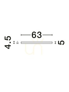 LED nástenné svietidlo Luces Exclusivas ALFARO LE45779 čierne 17 W 63 cm small 6