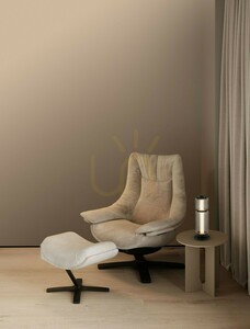 Stolová LED lampa ALQUERI čierna s ryhovaným tienidlom, 39 cm, Luces Exclusivas LE45809 small 5