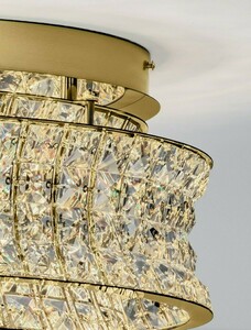 LED stropné svietidlo ARONA Luces Exclusivas LE45861 zlaté s krištáľmi 60 cm small 4