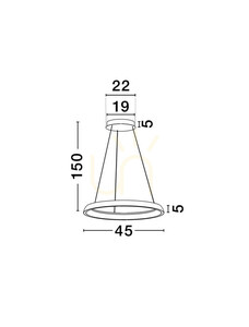 Závesné svietidlo AYLLON od Luces Exclusivas LE45896 small 5