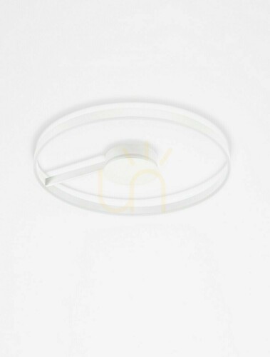 Skontrolujte Biele stropné LED svietidlo Luces Exclusivas AZKOIT LE45901 80 cm 64 W
