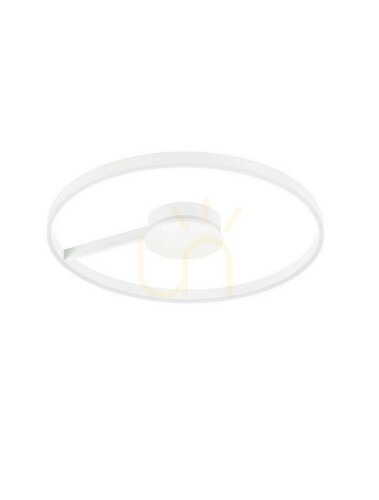 Skontrolujte Biele stropné LED svietidlo Luces Exclusivas AZKOIT LE45901 80 cm 64 W