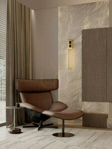 Nástenné LED svietidlo Luces Exclusivas CAMBRIL LE45971, zlaté a čierne, 9 W 3000 K, 59 cm small 3