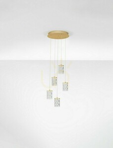 Závesné svietidlo MURO Luces Exclusivas LE46122 zlaté LED 35 W small 2