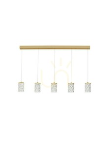 MURO Luces Exclusivas Závesné svietidlo LE46124 small 0