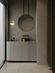 LED nástenné svietidlo TARREGA Luces Exclusivas LE46180 – biely mramor a zlatý kov small 5