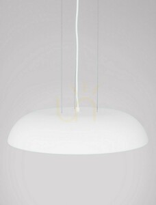 Závesné LED svietidlo Luces Exclusivas VENCID LE46215, biele, Ø 45 cm, 25 W, 1765 lm, 3000 K, stmievateľné TRIAC small 4