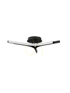 LED stropné svietidlo Luces Exclusivas UJUE LE46226, čierne, 70 cm, 29 W, 3000 K small 0