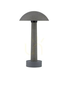 Záhradný LED stĺpik Luces Exclusivas BERJA LE62059 čierny 35 cm 3000 K small 0
