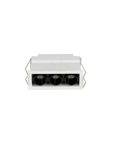 Biele zápustné svietidlo Luces Exclusivas CARBAY LE62209 LED 5 W 420 lm 3000 K small 0