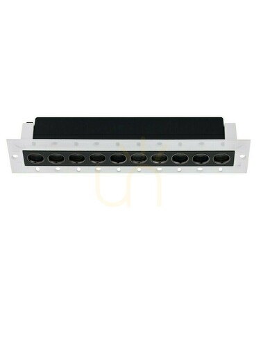Skontrolujte Podomietkové svietidlo CARRIZ Luces Exclusivas 10-bodové LED 14W čierne 23,2 cm LE62251