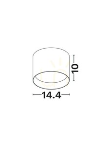 Stropné LED svietidlo CULLER biele Ø14,4 cm 3000K Luces Exclusivas LE62397 small 1