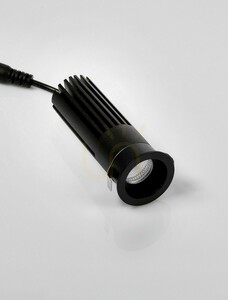 Čierne zapustené stropné svietidlo Luces Exclusivas PRIEGO LE62547 LED 10 W 3000 K small 3