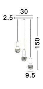 Závesné svietidlo BANI Luces Exclusivas LE42715 5 Závesné svietidlo BANI Luces Exclusivas LE42715 small 5
