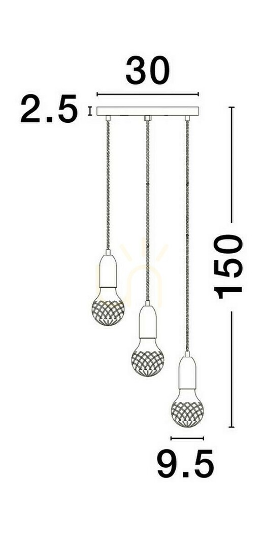 Skontrolujte Závesné svietidlo BANI Luces Exclusivas LE42715 Závesné svietidlo BANI Luces Exclusivas LE42715