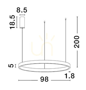 Závesné svietidlo BARI od Luces Exclusivas LE43248 2 Závesné svietidlo BARI od Luces Exclusivas LE43248 small 2