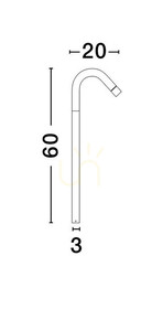 QUIBDO Luces Exclusivas Osvetľovací stĺp LE73701 3 QUIBDO Luces Exclusivas Osvetľovací stĺp LE73701 small 3