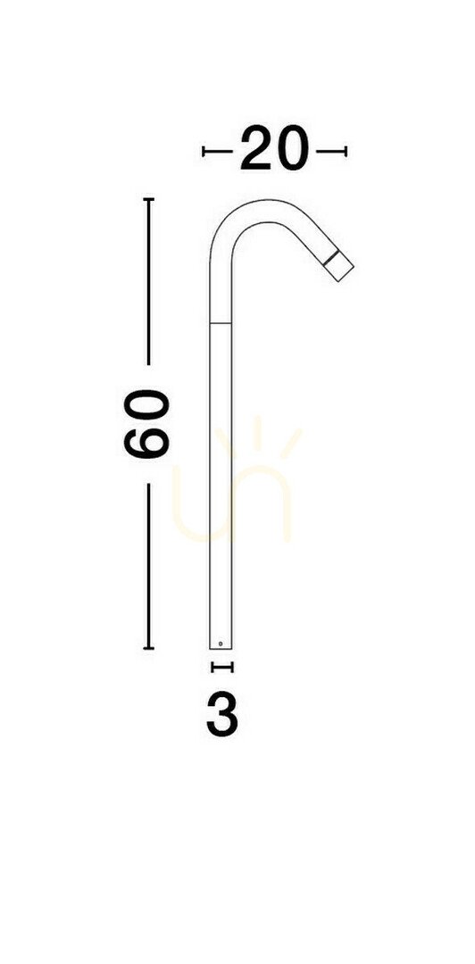 Displej QUIBDO Luces Exclusivas Osvetľovací stĺp LE73701 QUIBDO Luces Exclusivas Osvetľovací stĺp LE73701