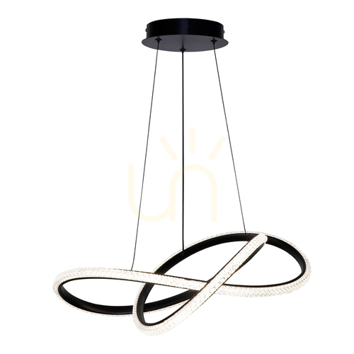 Skontrolujte Závesné LED svietidlo Italux Almera čierne 32W PND-64728-BK