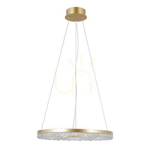 Skontrolujte Prívesné LED svetlo Italux Barlo zlaté 50 cm IP20 PND-34526-M-GD