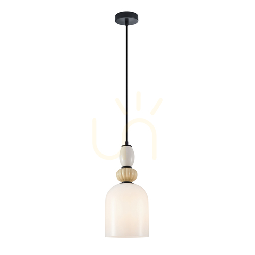 Skontrolujte Závesná lampa Italux Bonata čierna biela E27 PND-36573-1B-BK-WH