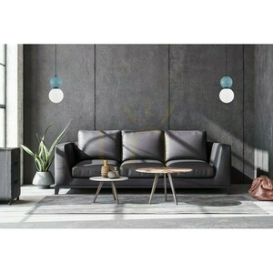 Závesné svietidlo Italux Mastal modré a čierne 20 cm E27 PND-36603-1L-BK-BLU small 1