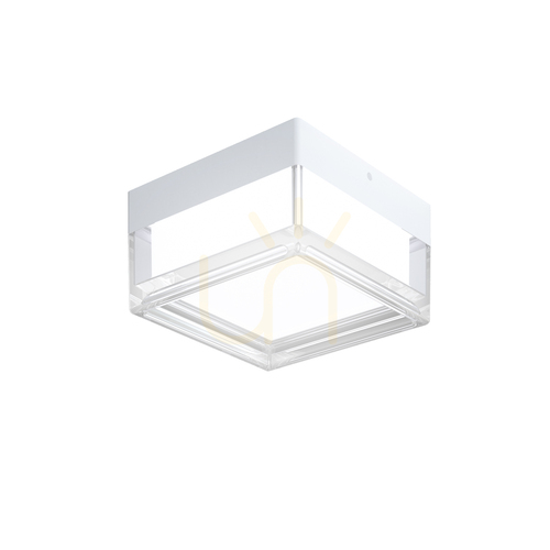 Skontrolujte Plafón Italux Nefis LED biely IP65 9W 960 lm PLF-53628-WH