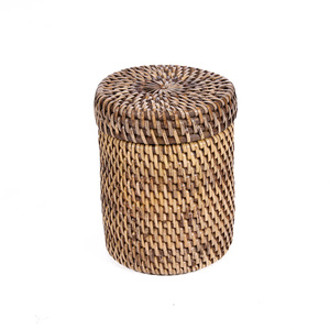 Ratanová dóza BAZAR BIZAR The Rattan Canister prírodná hnedá BAGE038NBr 4 Ratanová dóza BAZAR BIZAR The Rattan Canister prírodná hnedá BAGE038NBr small 4