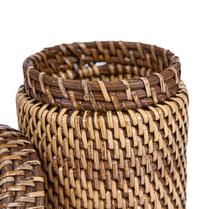 Ratanová dóza BAZAR BIZAR The Rattan Canister prírodná hnedá BAGE038NBr 6 Ratanová dóza BAZAR BIZAR The Rattan Canister prírodná hnedá BAGE038NBr small 6