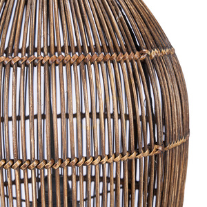 Bambusové tienidlo Bazar Bizar Woven Bell S, tmavý orech, 30 × 50 cm small 9
