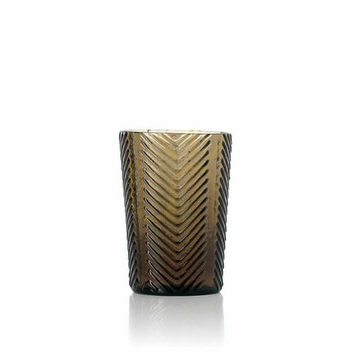Skontrolujte Pohár Tumbler Herringbone Smoke sklo 6 cm