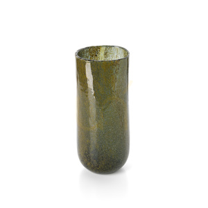 Váza Forest zelená sklenená vysoká Glass Collection 33 cm small 2