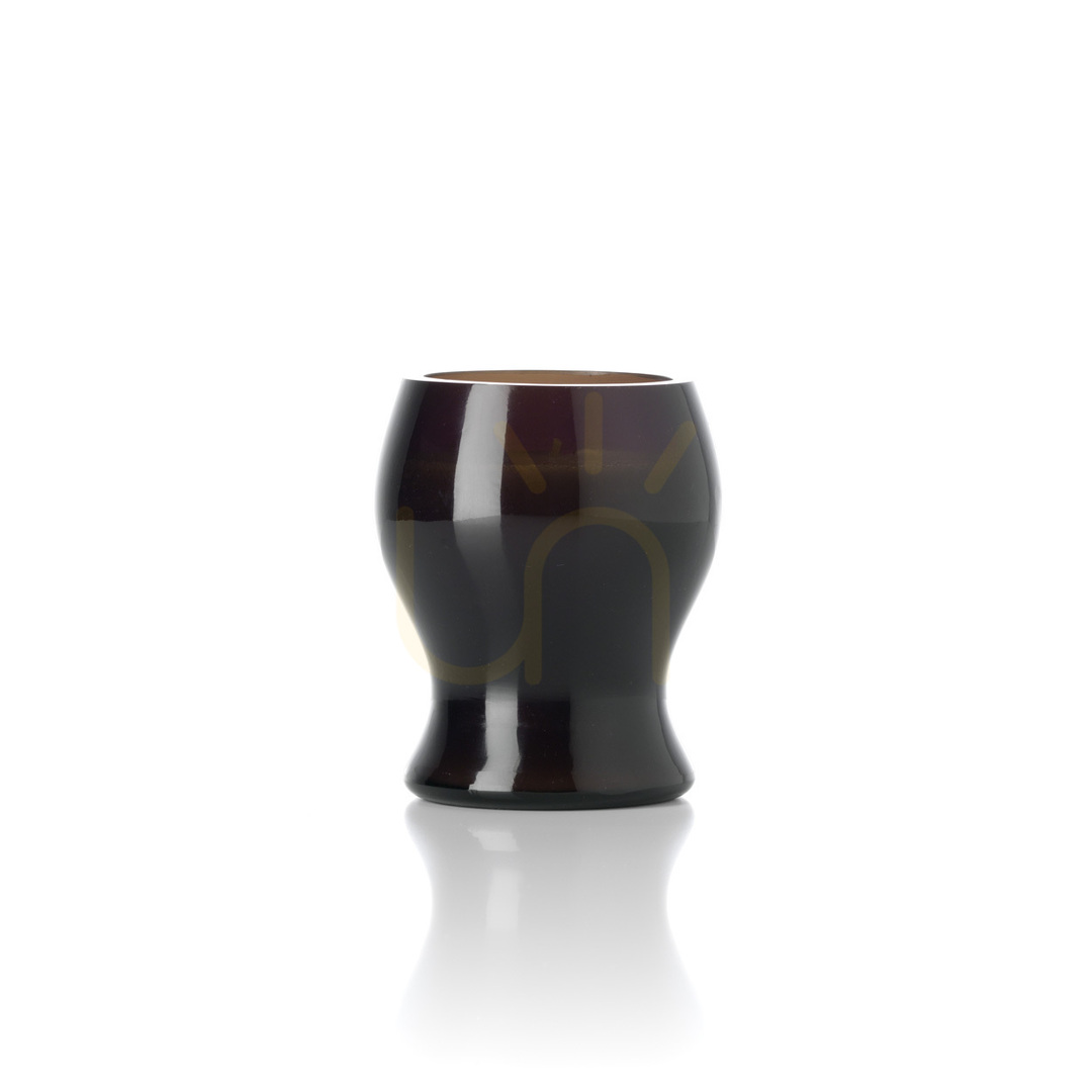 Šou Nádoba na sviečku Moka dym 8x8x9,5 cm Nádoba na sviečku Moka dym 8x8x9,5 cm