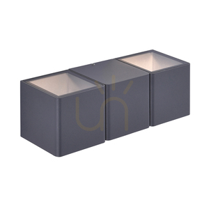 Nástenné svietidlo MARCEL 9658-13 Anthracite 2xLED small 12
