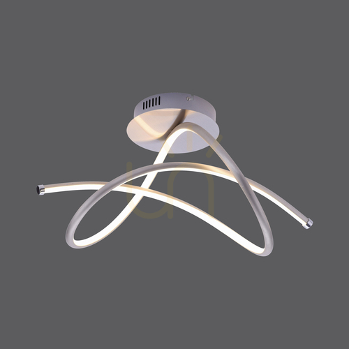 Skontrolujte Plafond VIOLETTA 15441-55 Silver 1xLED