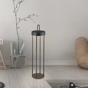 ANSELM stolová lampa 19301-18 čierna 1xLED small 2