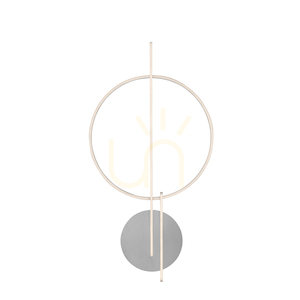 Plafond Q-ARKOA 6154-55 Silver 2xLED small 16