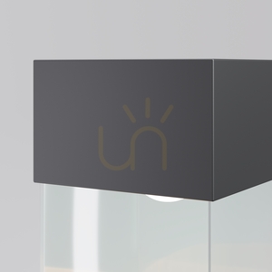 LED záhradný stĺpik Maytoni Quadra O143FL-L15BK, čierny, 60 cm, 3000 K, IP65 small 2