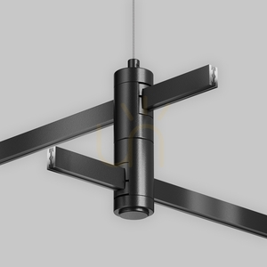 Dvojité lankové zavesenie Maytoni FLARITY čierne 24V pre magnetickú lištu TRA157SW-D1-B small 2