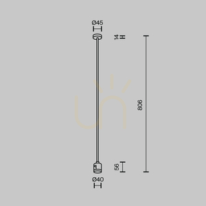 Konektor prípojníc Maytoni Flarity čierny hliník TRA159C-IPCL1-B small 4
