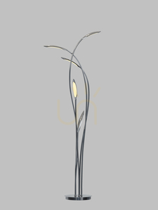 Chrómová stojacia lampa HAMPTON 3326-0501 Aviano small 3