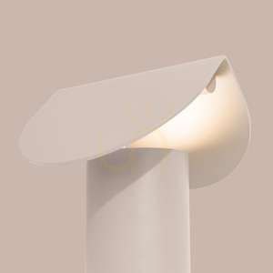 BISCUIT béžová LED stolová lampa 3000K small 5