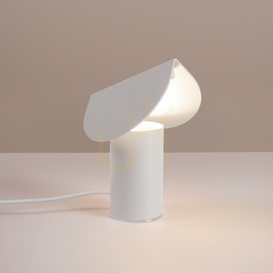Biela stolná lampa Thoro BISCUIT LED 3000 K TH.689 small 2
