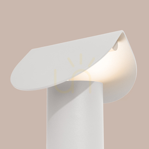 Biela stolná lampa Thoro BISCUIT LED 3000 K TH.689 small 5