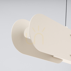 CHAIN 158 béžová LED 4000K závesná lampa small 4